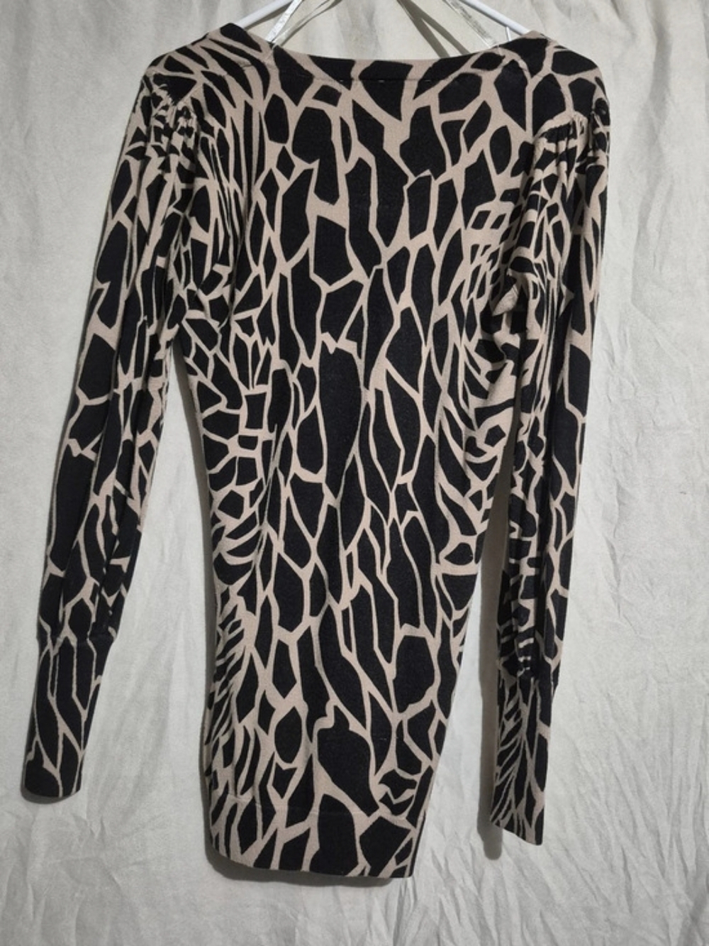 Twelve by Twelve Animal Print Long Sleeve Top Size XS NWT
